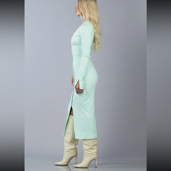 Anya Dress (mint) - Picture 5 of 9